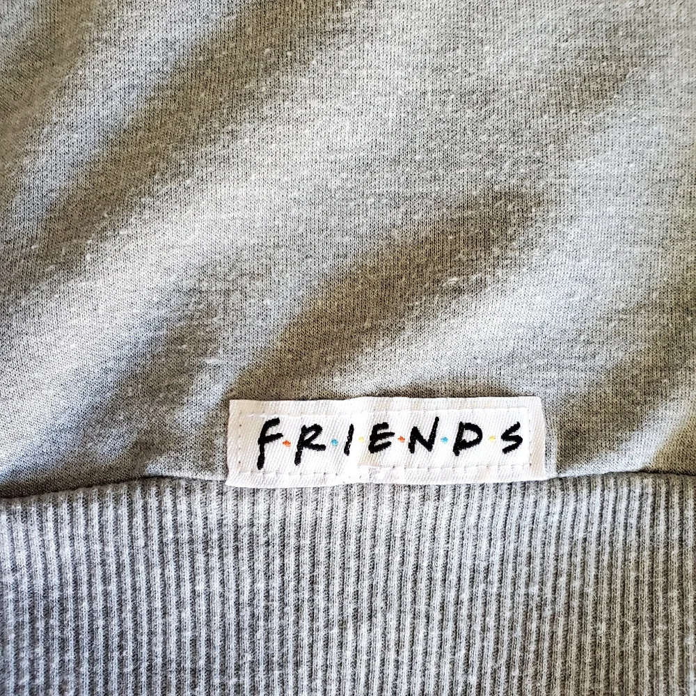 FRIENDS SWEATSHIRT Comfy Loungewear Sleepwear Gray‎